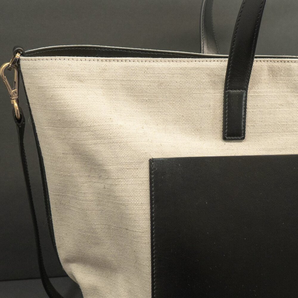 Jil Sander Wander Square Tote Bag Minimal Luxury Zipped Top Handle Large Purse - Picture 12 of 16